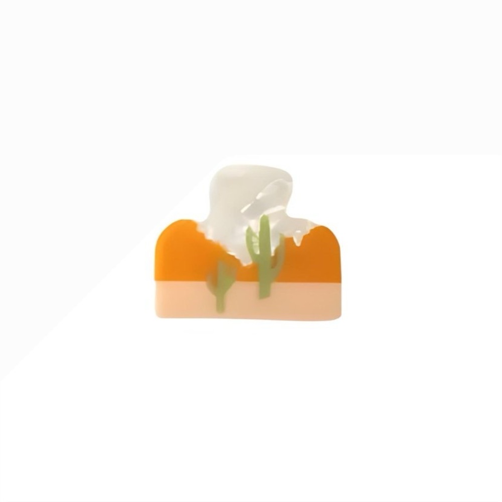 Tiepology Eco Desert Cactus Hair Claw Clip